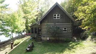 quotLakewoodquot Cottage Rental on Opinicon Lake drone video [upl. by Jule]