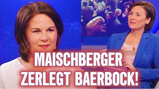 💥 SIEH DIR DAS AN MAISCHBERGER STELLT BAERBOCK BLOSS 🔴 I PolitikShortsGER politik maischberger [upl. by Tarabar]