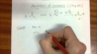 Chemistry 3 Alkylation of Enolates Introduction [upl. by Suk]