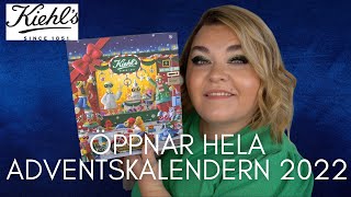 ÖPPNAR KIEHLS ADVENTSKALENDER 2022 [upl. by Mendie]