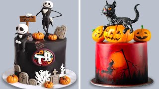 Top Cake Design Themed Halloween 🧛🏻‍♀️ Amazing Spooky Halloween Cake Ideas [upl. by Itoc]