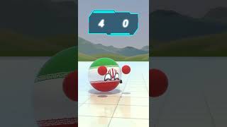 iran vs israel countryballs ww3 iran [upl. by Mellar694]