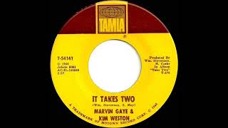 1967 HITS ARCHIVE It Takes Two  Marvin Gaye amp Kim Weston mono [upl. by Guilbert]