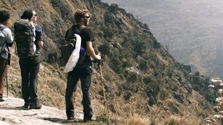 This Couple Filmed the Everest Avalanche Coming at Them [upl. by Alyl]