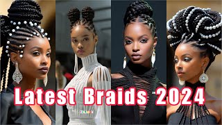 Goddess Knotless Braids 2024 Hairstyles for Women [upl. by Darb767]