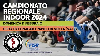 CORSA  Campionato Regionale Indoor 2024  Pista Pattinaggio Papillon Volla Napoli [upl. by Attenat527]