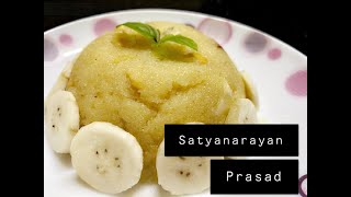 Satyanarayan Prasad recipe  Prasad sheera Hindi Premas Kitchen [upl. by Harraf640]