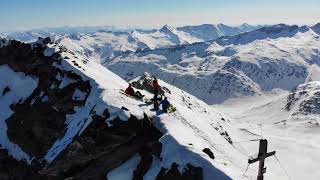 Ankogel Westrinne 3252m Skitour 4K [upl. by Cynera92]