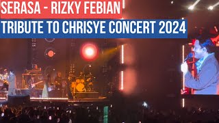 Live Rizky Febian  Serasa  Lifetime Tribute to Chrisye Concert  September 2024 [upl. by Notwal]