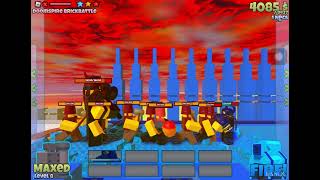 Lil deathbringer vs Doomspire Brickbattle 3 star  Roblox The Battle Bricks [upl. by Gina]