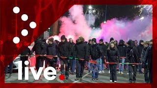 LIVE Firenze corteo antifascista dopo laggressione davanti al liceo Michelangiolo diretta video [upl. by Aratahc885]