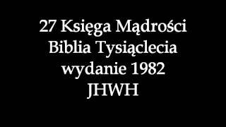 27 Księga Mądrości [upl. by Garvin]