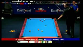 Mosconi Cup 2011 Day 1 Part 3 of 3 [upl. by Ellierim18]