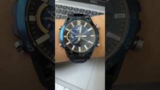 CASIO Edifice 50th anniversary watch ECB2000SS2A  wrist roll casio edifice watch [upl. by Pronty]