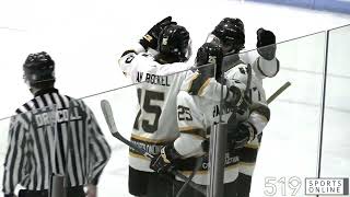 PJHL  Hespeler Shamrocks vs Tavistock Braves [upl. by Emanuele]