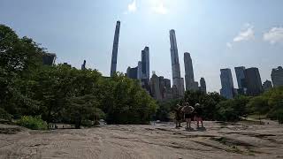 Walking in central Park New York City [upl. by Nylednarb136]