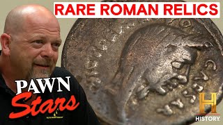 Pawn Stars TOP 7 ANCIENT ROMAN ITEMS OF ALL TIME [upl. by Eneg]