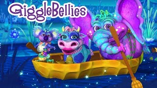 Row Row Row Your Boat  Nursery Rhymes  GiggleBellies [upl. by Schaper]