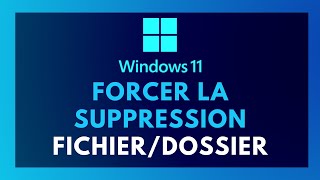 COMMENT SUPPRIMER UN DOSSIERFICHIER QUI NE VEUT PAS SE SUPPRIMER SUR WINDOWS 11 3 COMMANDES CMD [upl. by Barty]