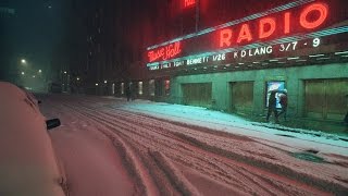 Pronóstico nieve paraliza totalmente el Noreste de EEUU [upl. by Oca]