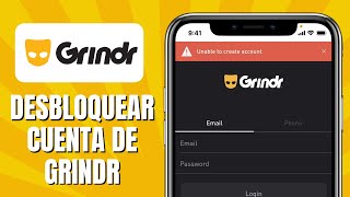 Cómo DESBLOQUEAR Cuenta De GRINDR [upl. by Ainezey]