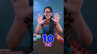 Learn to Count 1 to 10 with Miss V  Counting using Fingers amp Number Words [upl. by Joshuah]