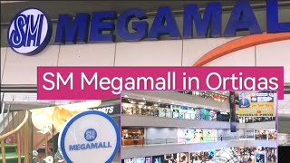 Walk Tour SM MEGAMALL in Ortigas Mandaluyong Shopping Tayo shopping [upl. by Nylkaj492]