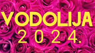 VODOLIJA 2024 GODINA 💛 VELIKI GODIŠNJI HOROSKOP TAROT [upl. by Norabel]