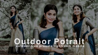 Trending Lightroom Presets  Cinematic Green Preset Lightroom Mobile  Lightroom Onam Photo Editing [upl. by Namrej724]