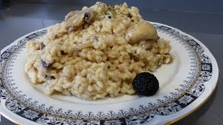 32 COCINA CONMIGO RISOTTO CON TRUFA NEGRA [upl. by Deegan]