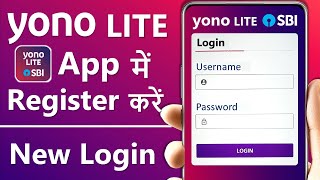 Yono lite sbi registration  How to register yono sbi lite app  Yono sbi lite login kaise kare [upl. by Sessler549]