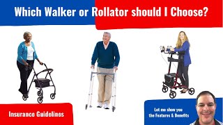 Choosing the Right Walker or Rollator [upl. by Conny808]