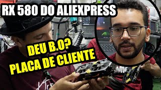 RX 580 DO ALIEXPRESS NÃO FAÇA ISSO Ft IskandarSouza [upl. by Eitac550]