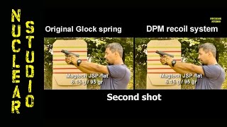 Glock 17 gen 3 Recoil test with DPM Recoil Reduction System  Tutorial amp Review [upl. by Zara627]