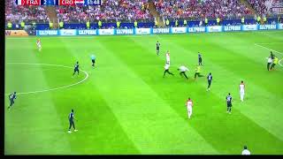 Pitch Invasion  FIFA World Cup Final  2018  Streakers [upl. by Akeihsat]