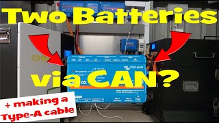 Trying to connect 2 different batteries via CAN to the Victron Cerbo [upl. by Mraz]