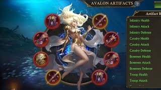 Making my 7th AVALON ARTIFACTS  KOA  just need 1 more sh 😅  King of Avalon [upl. by Ellehsal]