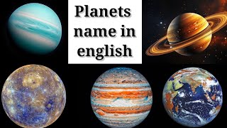 planets name in english । planet song । the planet asgyankendra [upl. by Gnem607]