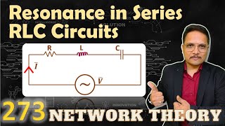 Resonance in Series RLC Circuit  AC Analysis Parameters  Network Theory  Engineering Funda [upl. by Ahtanoj]