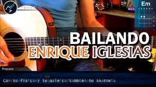 Cómo tocar quotBailandoquot de Enrique Iglesias Ft Gente de Zona en Guitarra COMPLETO HD  Christianvib [upl. by Melina]