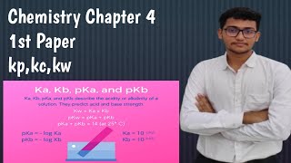 HSC CHEMISTRY 4TH CHAPTER  KP KP KW [upl. by Narine665]