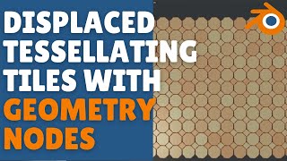 Tessellating tiles with geometry nodes [upl. by Ocin]