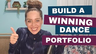 Building a Winning Dance Portfolio to Get into College [upl. by Bordie]