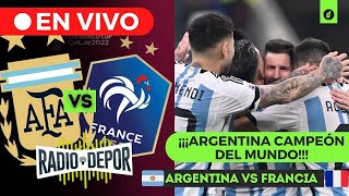 ENVIVO ¡¡¡ARGENTINA TRICAMPEÓN DEL MUNDO QATAR2022 [upl. by Sikko]