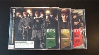 Unboxing BTS Bangtan Boys 防彈少年團 1st Japanese Single NO MORE DREAM All Editions [upl. by Anaitsirc10]