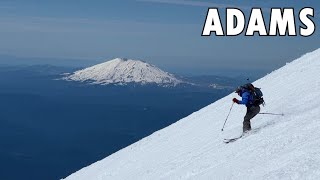 Mt Adams  Skiing Some Cascade Volcanoes 15 [upl. by Adalie]