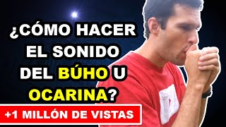 Como hacer el sonido de un búho con las manos  Llamada india  Tutorial [upl. by Longan916]