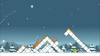 Official Angry Birds Seasons Walkthrough Seasons Greedings 121 [upl. by Ellehsat]