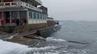 Grandes marées SaintMalo du Lundi 20 au Jeudi 23 Février 2023 [upl. by Timothea]