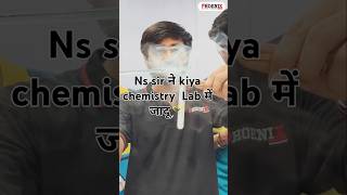 Test for Chloride ion Fumes of NH4Cl ⚗️🧪shorts experiment chemistry sodium views fumesviral [upl. by Ordisi]